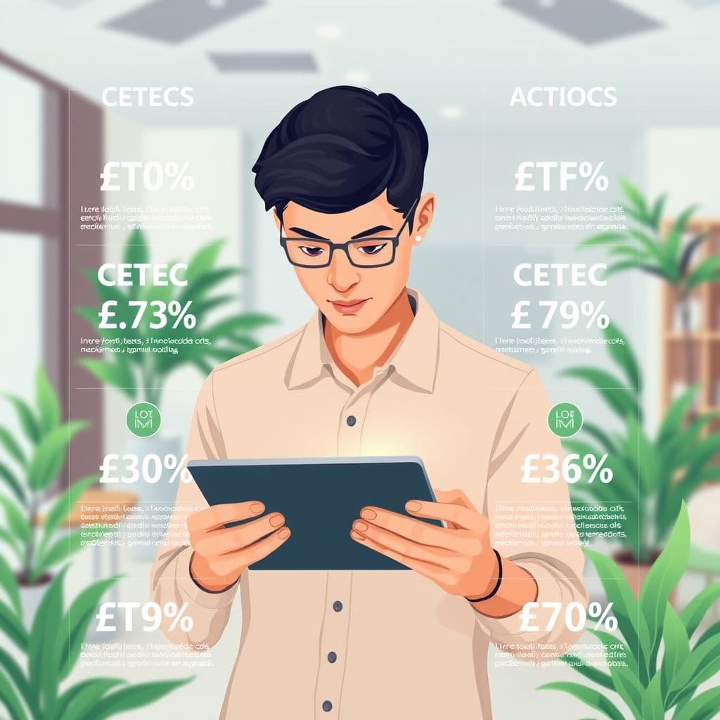 Infografía comparando diferentes opciones de inversión para jóvenes profesionales