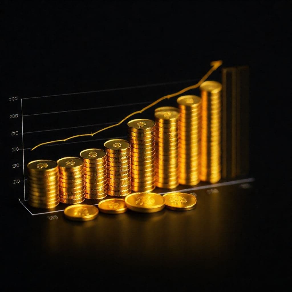 Visualización del interés compuesto a lo largo del tiempo