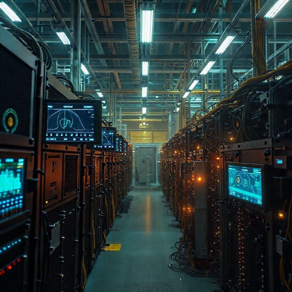 Comparación visual entre minería de Kaspa y Bitcoin mostrando rentabilidad