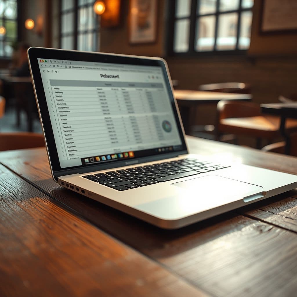 Plantilla de finanzas personales con registros de ahorro y gastos