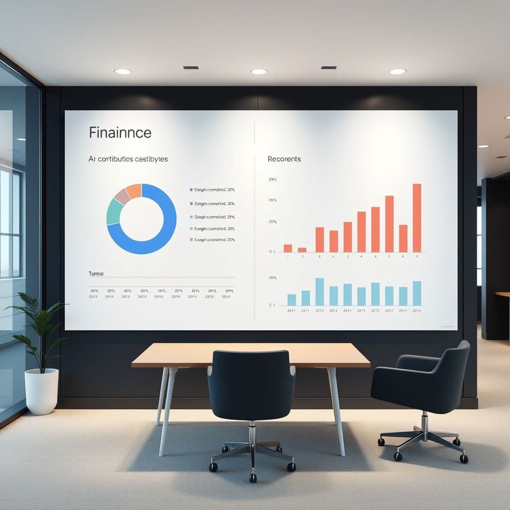 Diagrama visual de aportes proporcionales en finanzas de pareja