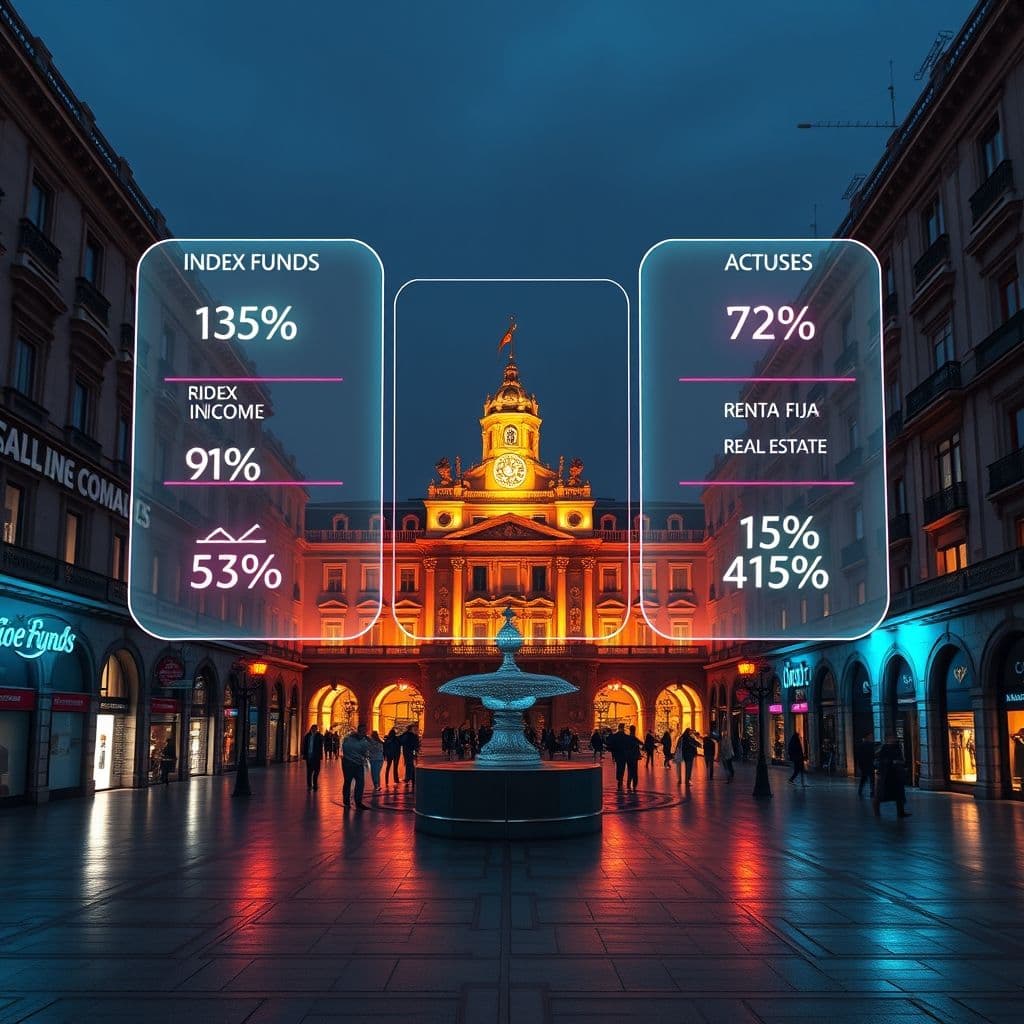 Infografía con estrategias de inversión para principiantes en España