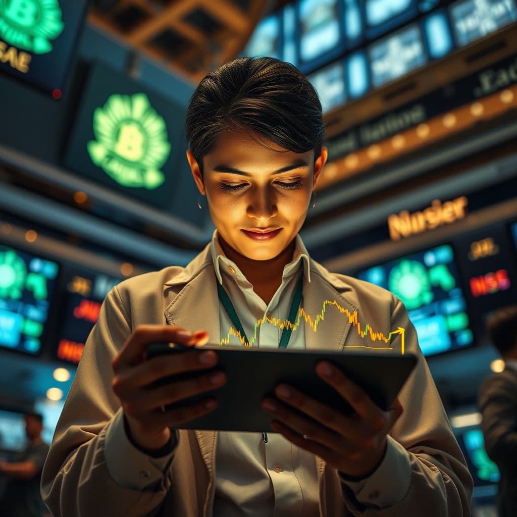 Persona alcanzando libertad financiera a través de inversiones inteligentes