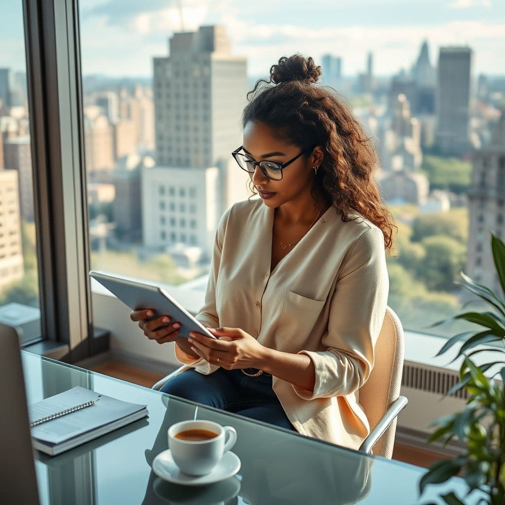Persona revisando opciones de inversión en diferentes plataformas financieras